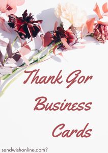 business Thank You Cards