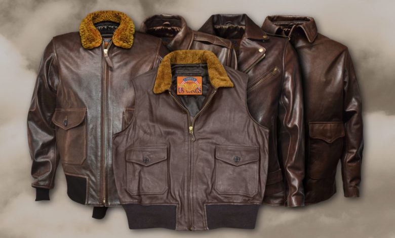 mens brown leather jackets