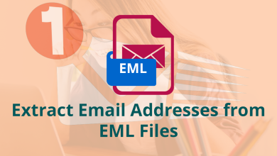 extract email address from eml files
