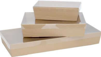 Kraft boxes with lid