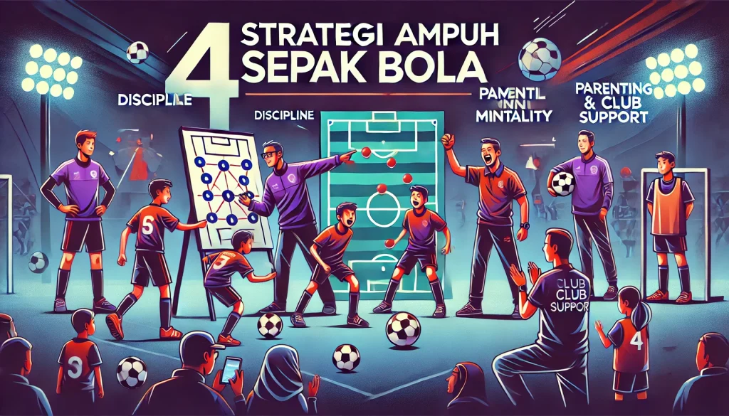 4 Strategi Ampuh Pelatih Sepak Bola