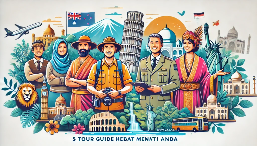 5 Tour Guide Hebat Menanti Anda