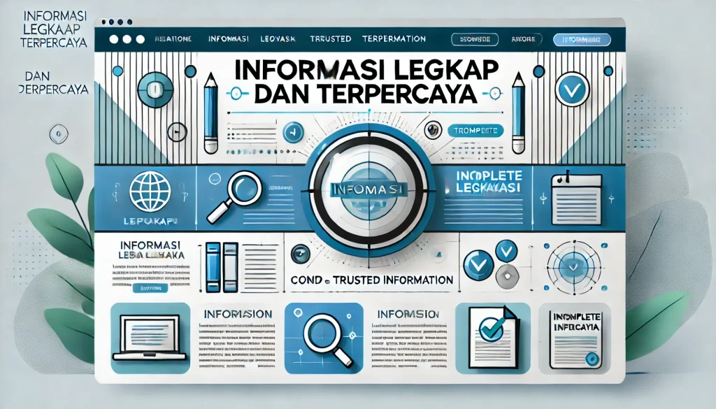 Informasi Lengkap dan Terpercaya 9 Informasi Lengkap dan Terpercaya