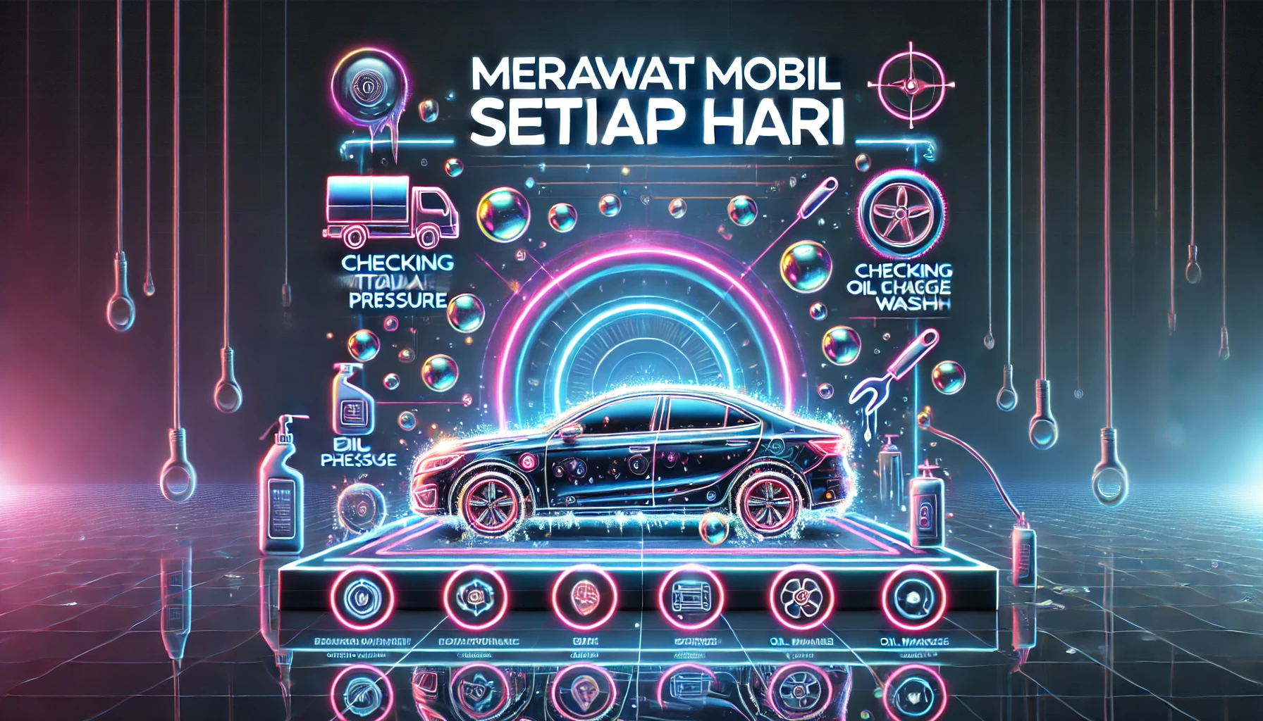 Merawat Mobil Setiap Hari