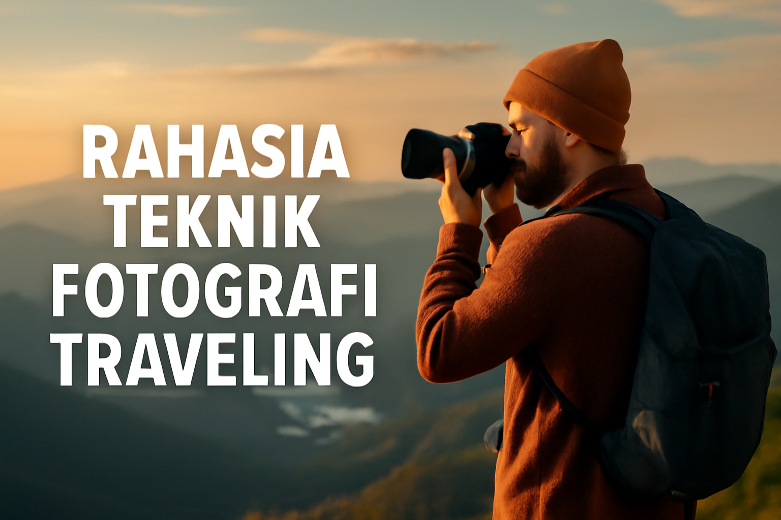 Rahasia Teknik Fotografi Traveling