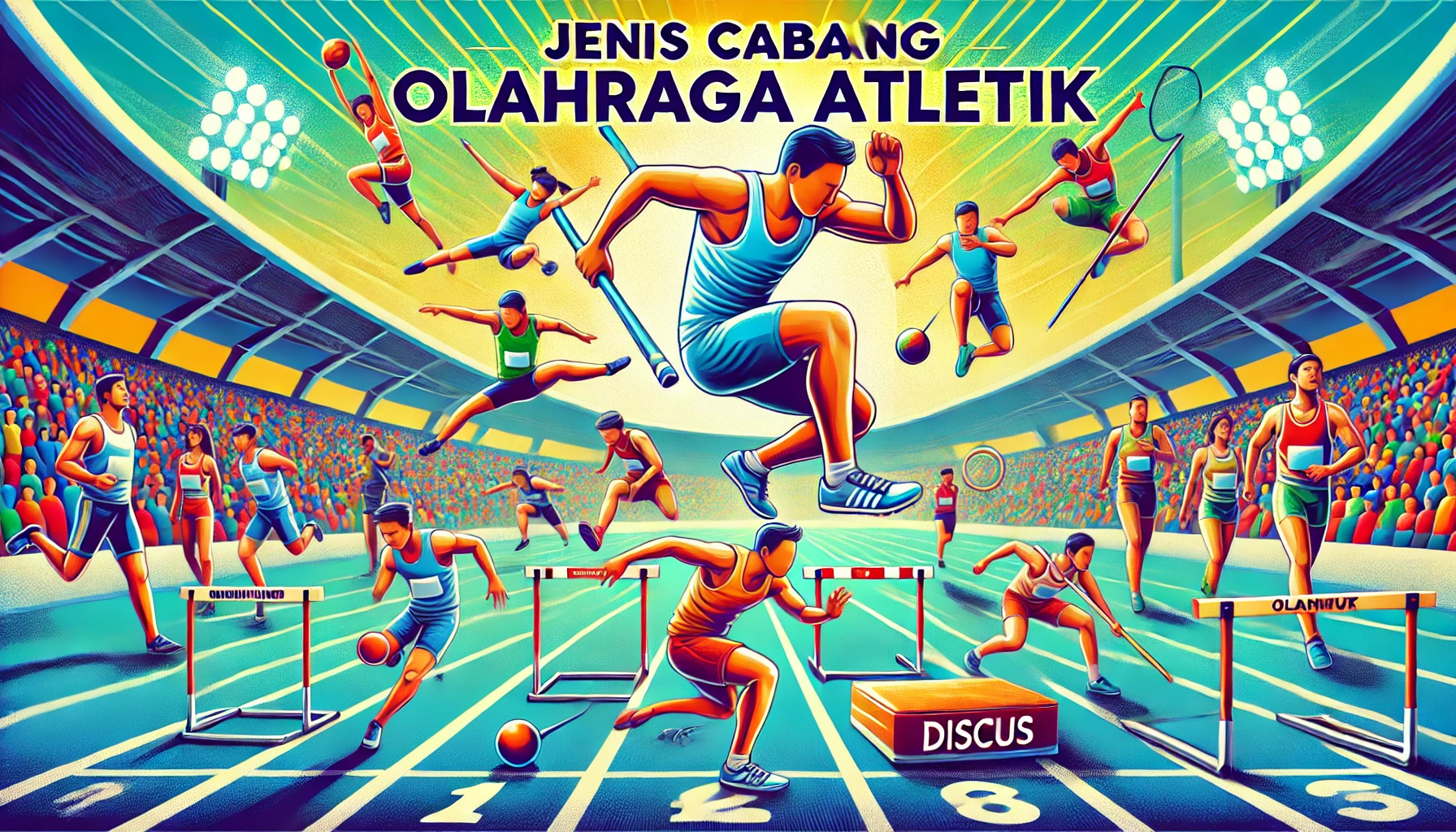 Jenis Cabang Olahraga Atletik 1 Jenis Cabang Olahraga Atletik
