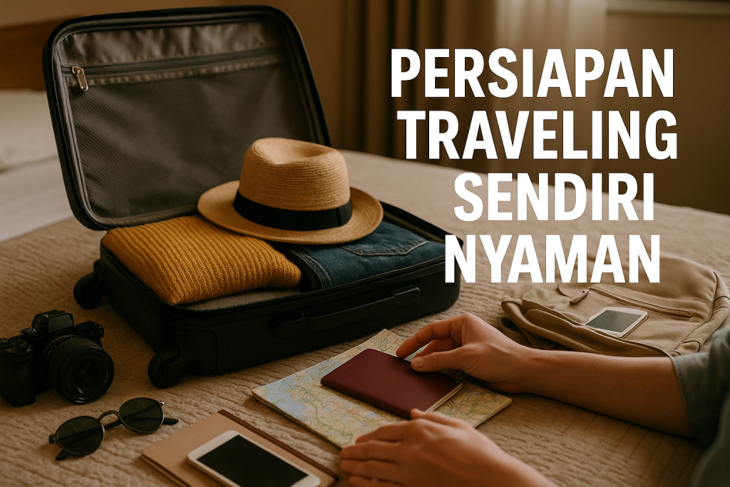 Persiapan Traveling Sendiri Nyaman