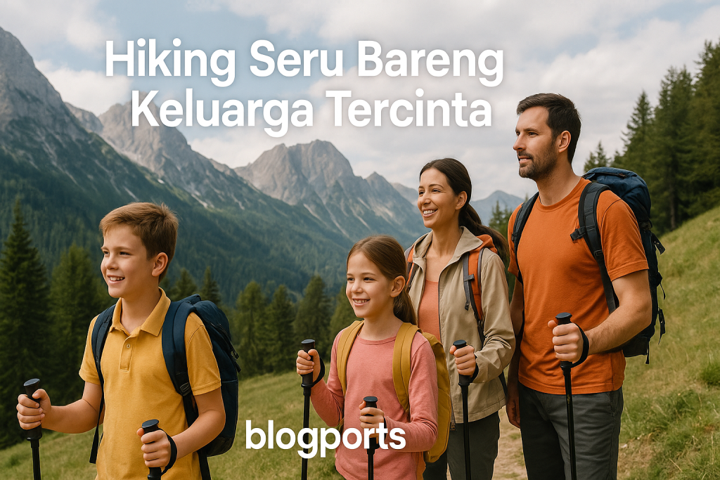 Hiking Seru Bareng Keluarga Tercinta