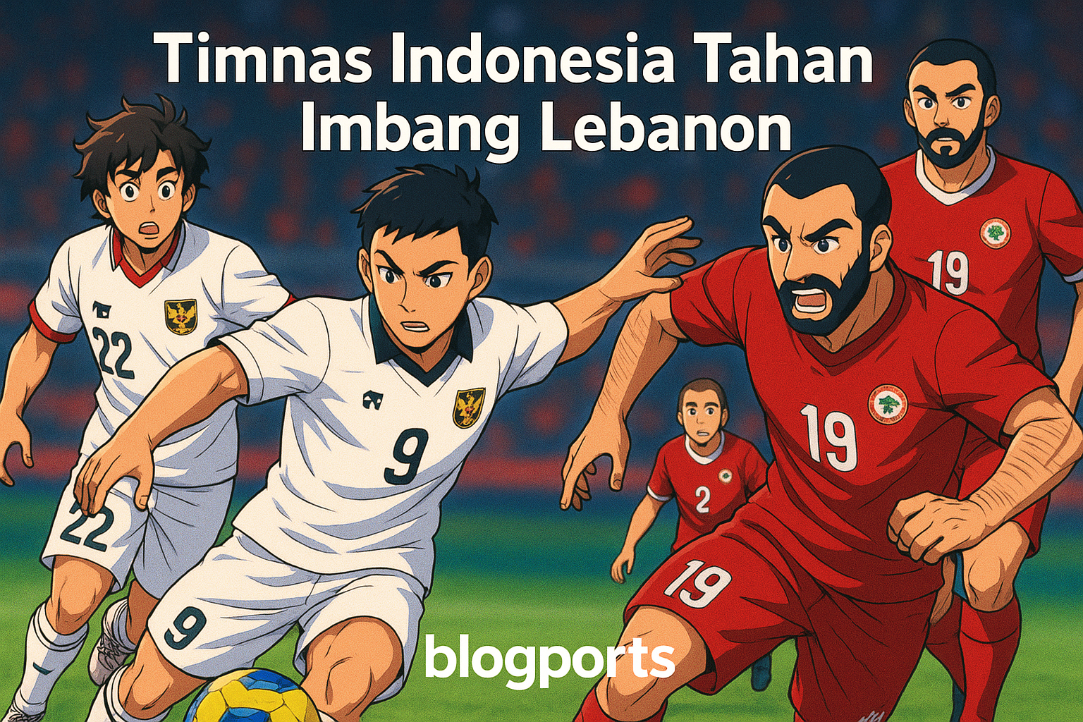 Timnas Indonesia Tahan Imbang Lebanon