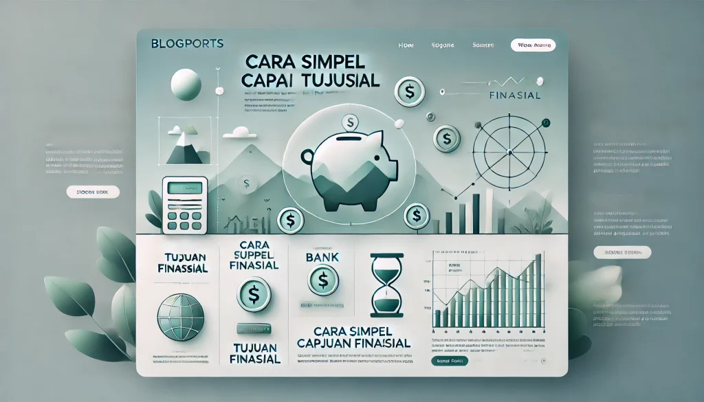 Cara Simpel Capai Tujuan Finansial 2 Cara Simpel Capai Tujuan Finansial