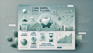 Cara Simpel Capai Tujuan Finansial