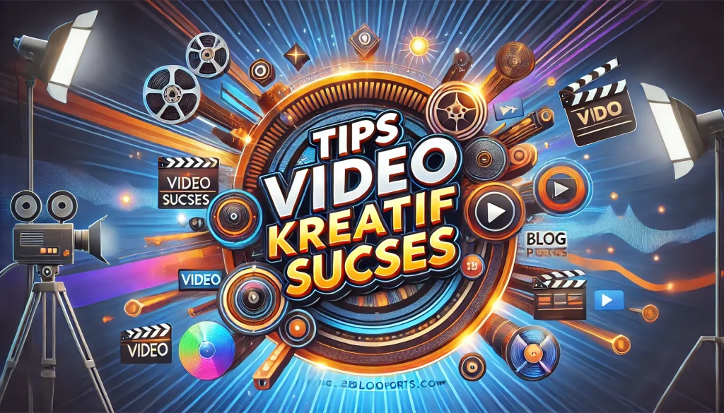 Tips Video Kreatif Sukses 4 Tips Video Kreatif Sukses
