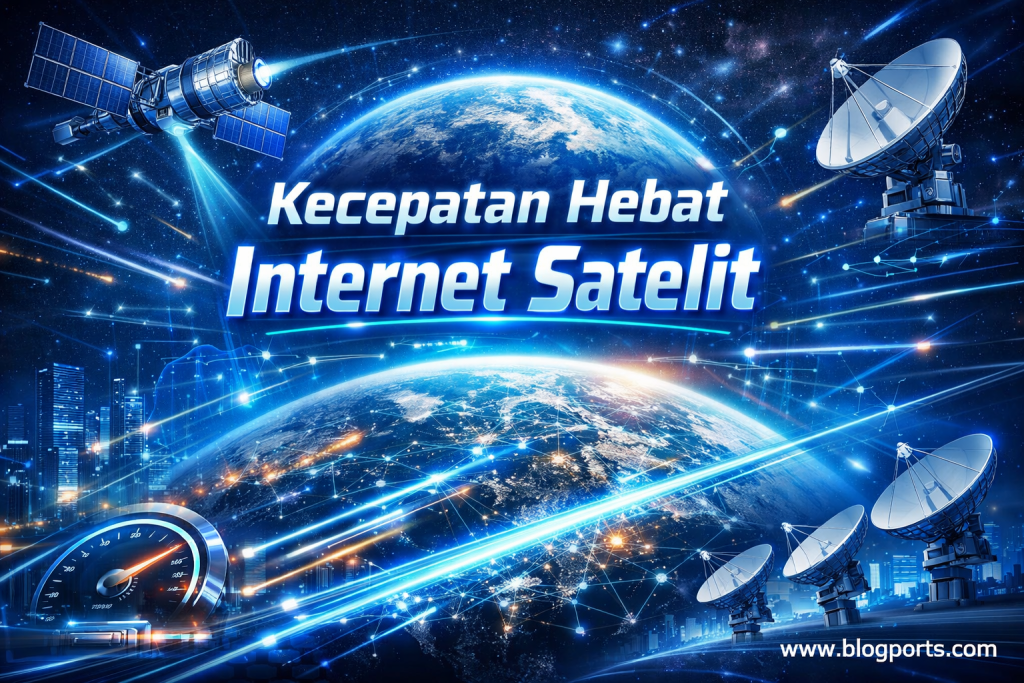 Kecepatan Hebat Internet Satelit