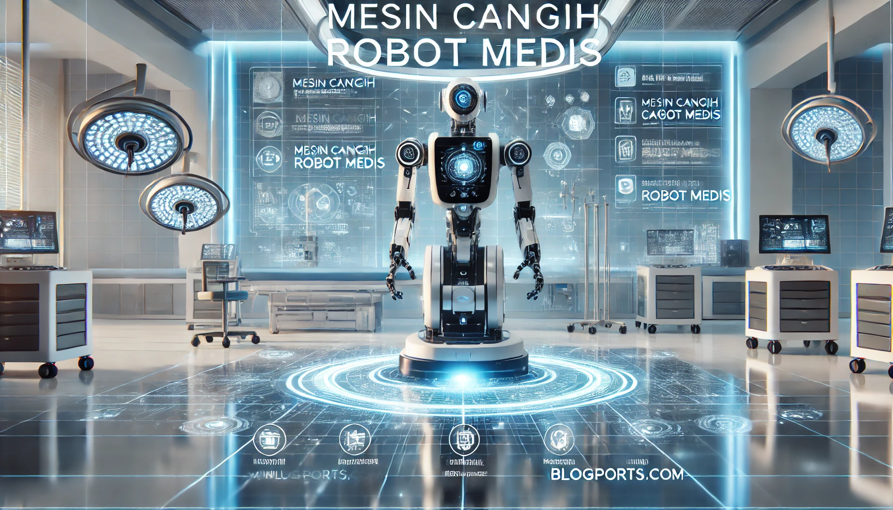 Mesin Canggih Robot Medis