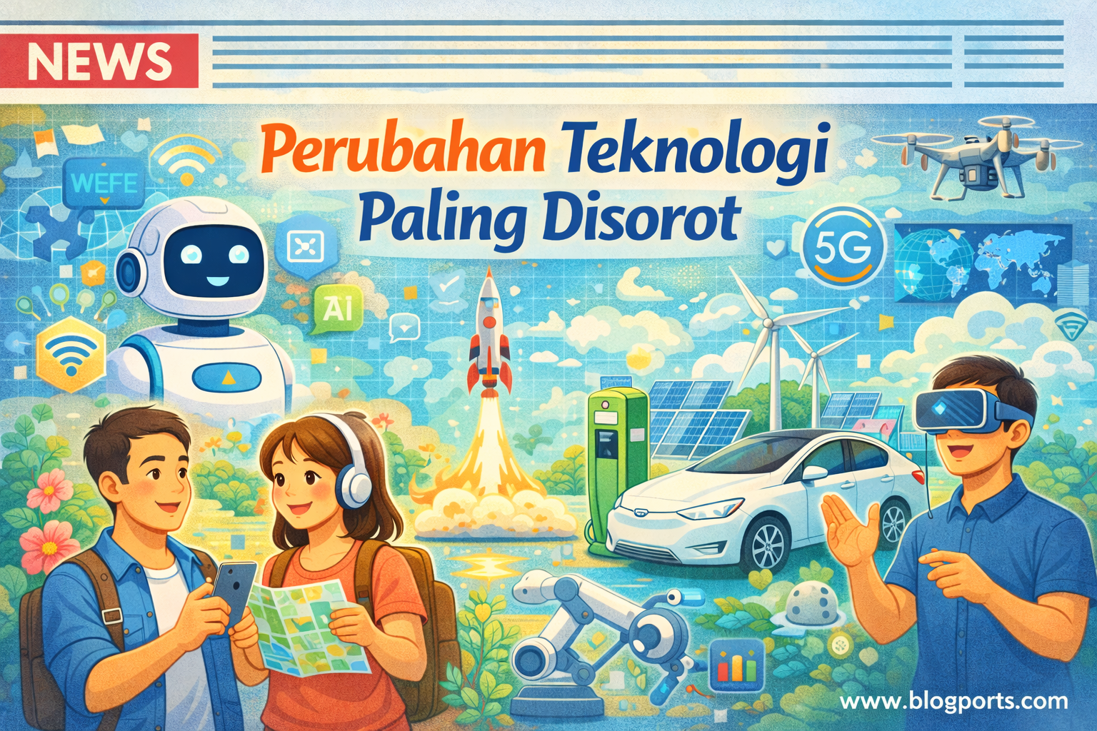 Perubahan Teknologi Paling Disorot 1 Perubahan Teknologi Paling Disorot
