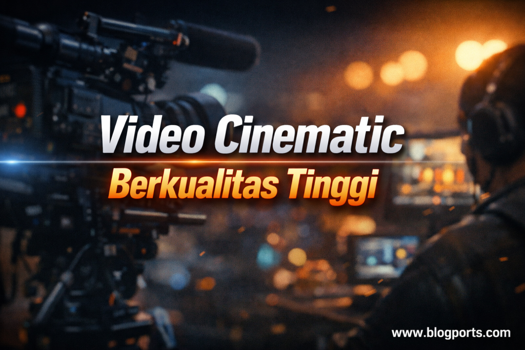 Video Cinematic Berkualitas Tinggi